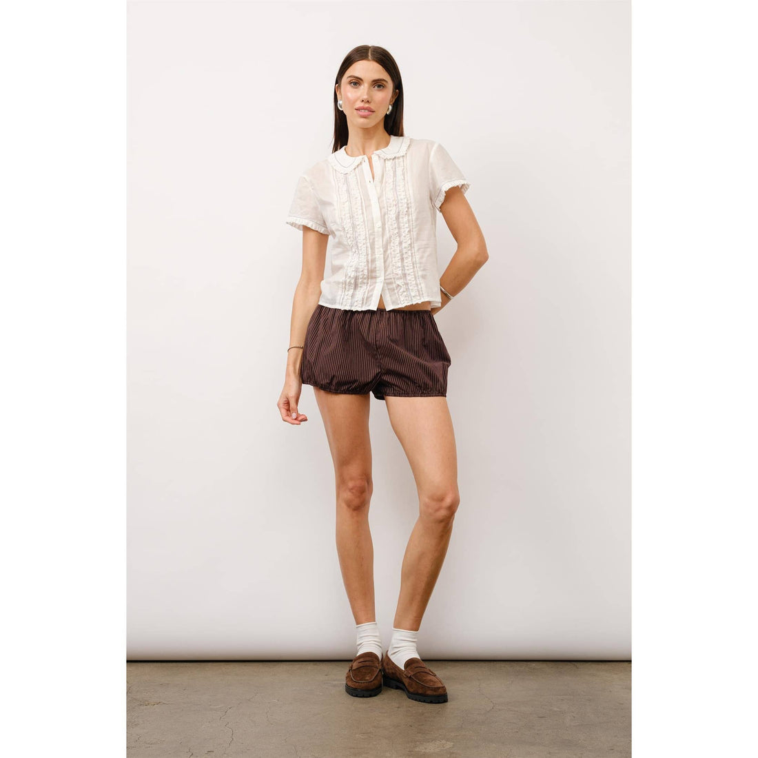 💫Statement Simplicity: How to Wear the Frances Ruffle Blouse | Cielo Blog